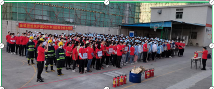 “落实消防责任，防范安全风险 —东莞美狮贵宾会2021年消防安全宣传演习