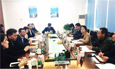 南山区政府领导到美狮贵宾会走访调研
